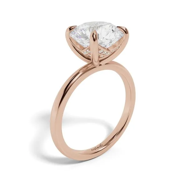 Kaitlyn 2.2mm Hidden Halo Becky Beck's Jewelry DeKalb, IL