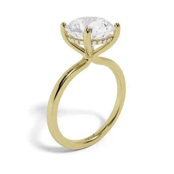 Alexandra Hidden Halo Becky Beck's Jewelry DeKalb, IL