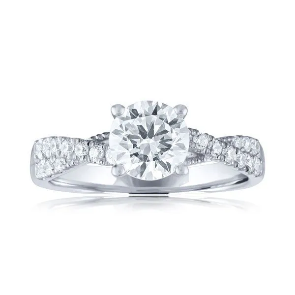 Round Diamond Twist Semi Moun Ambassador Diamond Jewelers Tucson, AZ