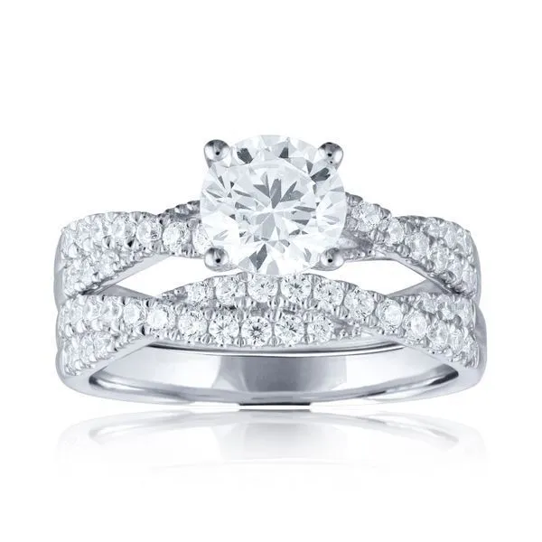 Round Diamond Twist Semi Moun Image 3 Ambassador Diamond Jewelers Tucson, AZ