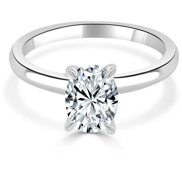 Solitaire Mounting for 1 ct Oval Center Ambassador Diamond Jewelers Tucson, AZ