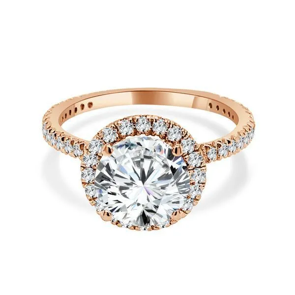 Round Swan Halo Ambassador Diamond Jewelers Tucson, AZ