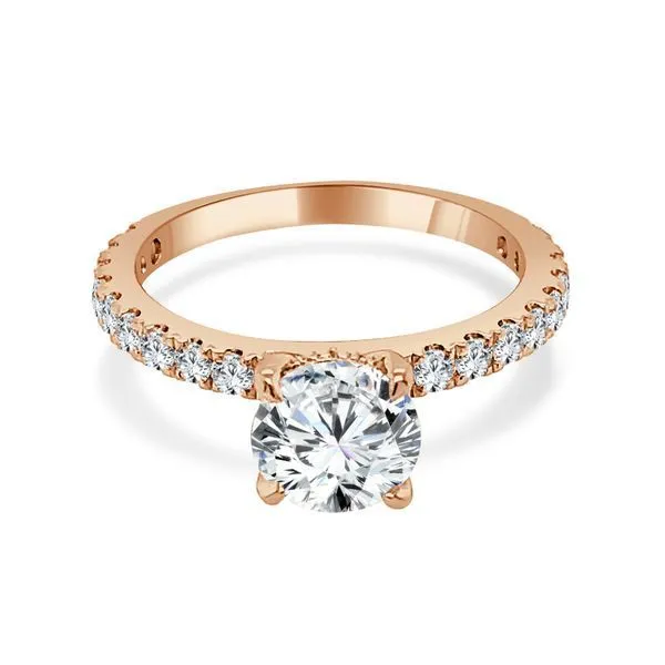 Suprise Diamond Low Set Semi Mount Ambassador Diamond Jewelers Tucson, AZ