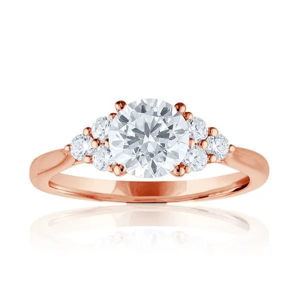 Round 3 Stone Plus Semi Mount Ambassador Diamond Jewelers Tucson, AZ