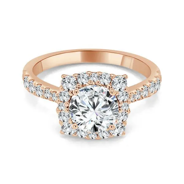 Cushion Shape Halo Semi Mount Ambassador Diamond Jewelers Tucson, AZ