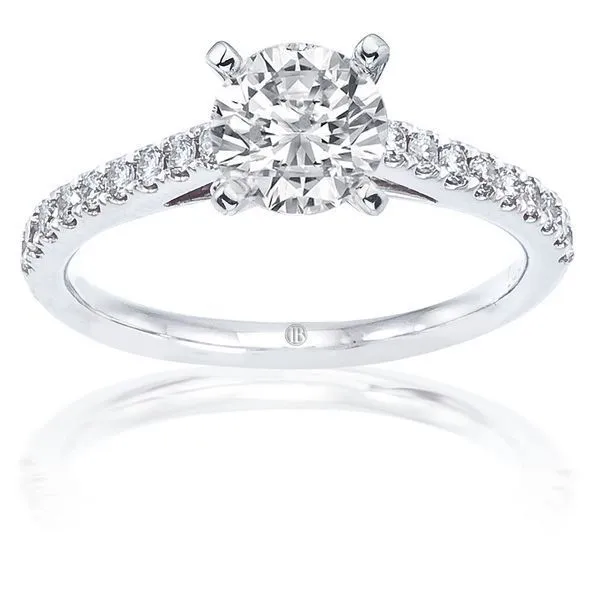 Round Diamond Pave Setting Ambassador Diamond Jewelers Tucson, AZ