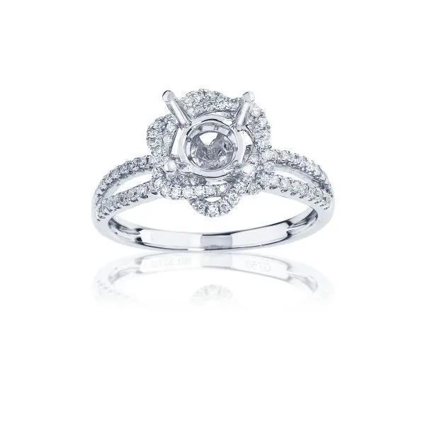 Round Diamond Pave Setting Ambassador Diamond Jewelers Tucson, AZ