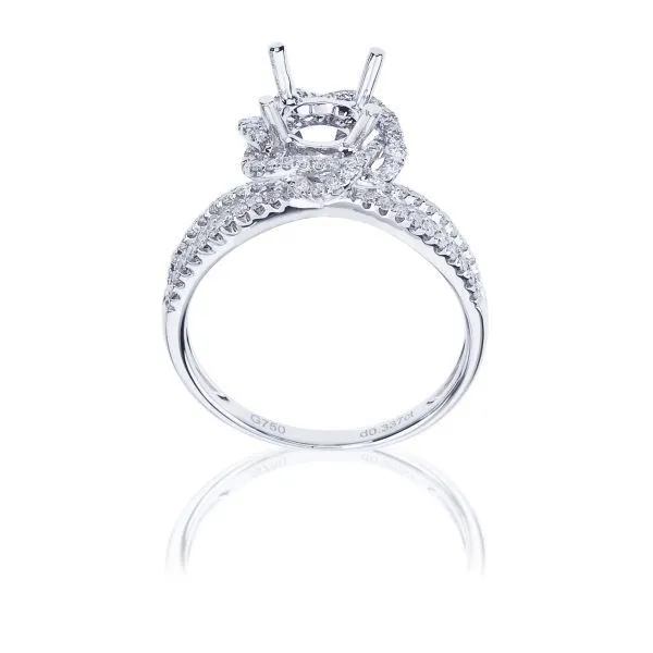 Round Diamond Pave Setting Image 2 Ambassador Diamond Jewelers Tucson, AZ