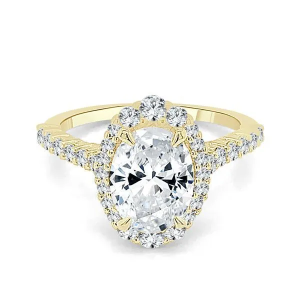 Oval Halo Semi Mount Ambassador Diamond Jewelers Tucson, AZ