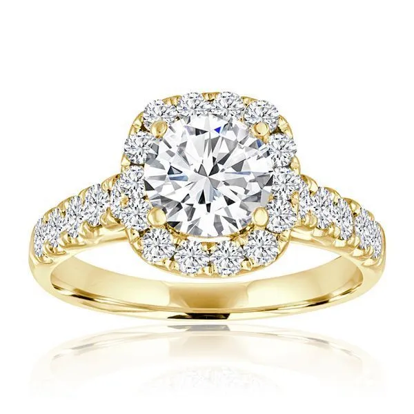 14K Yellow Round Micro Pave Diamond Cushion Halo
36 Round Diamonds 3/4 ctw Ambassador Diamond Jewelers Tucson, AZ