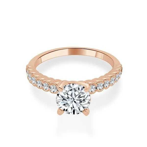 Round Diamond Bezel Semi Mount Ambassador Diamond Jewelers Tucson, AZ