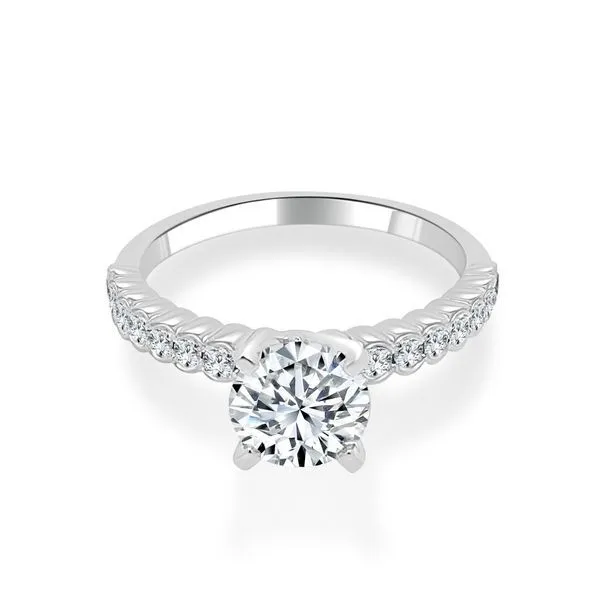 Round Diamond Bezel Semi Mount Ambassador Diamond Jewelers Tucson, AZ