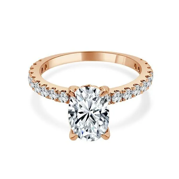 Suprise Diamond Low Set Semi Mount Ambassador Diamond Jewelers Tucson, AZ