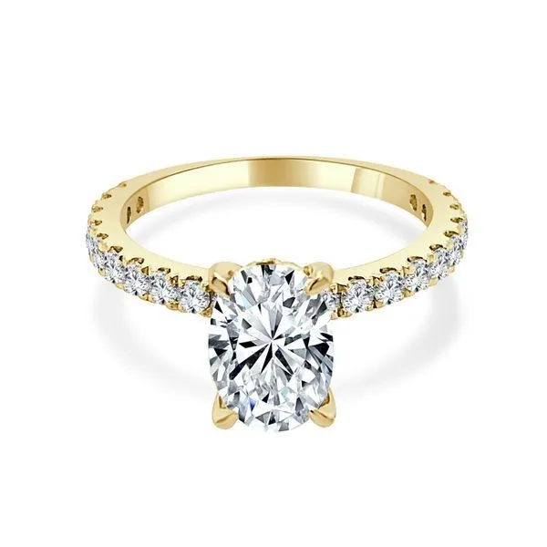 Suprise Diamond Low Set Semi Mount Ambassador Diamond Jewelers Tucson, AZ