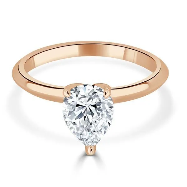 Solitaire Mounting for 1 ct Pear Center Ambassador Diamond Jewelers Tucson, AZ