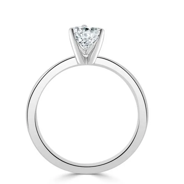 Solitaire Mounting for 1 ct Pear Center Image 2 Ambassador Diamond Jewelers Tucson, AZ