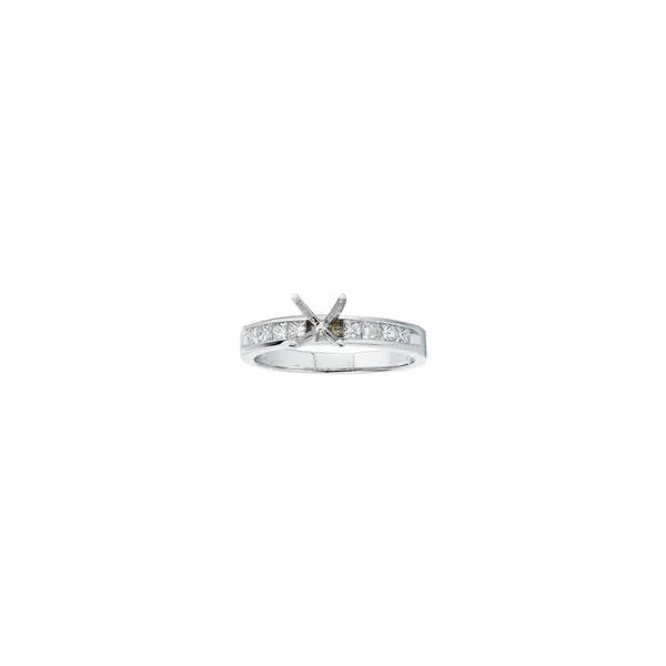 8 Stone Princess Cut Diamond Channel Setting Ambassador Diamond Jewelers Tucson, AZ
