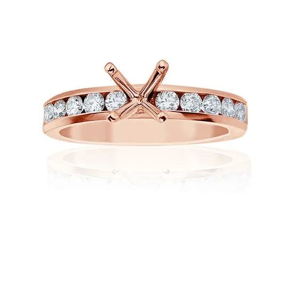 10 Stone Round Diamonds Channel Setting S&E Jewelers Depew, NY