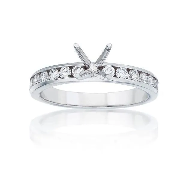 14 Stone Round Diamond Channel Setting Ambassador Diamond Jewelers Tucson, AZ