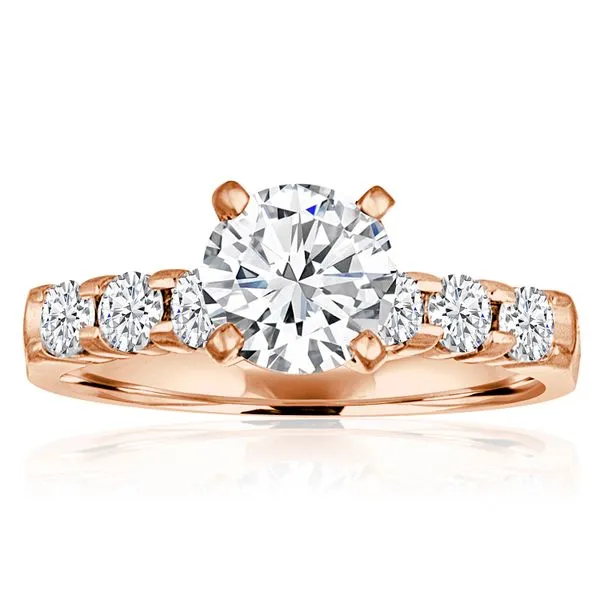 6 Stone Round Diamond Shared Prong Setting Ambassador Diamond Jewelers Tucson, AZ