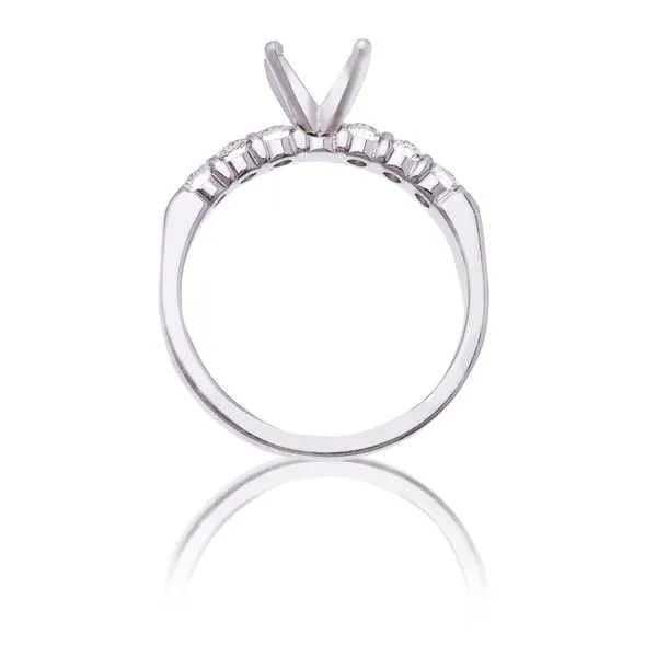 6 Stone Round Diamond Shared Prong Setting Image 2 Ambassador Diamond Jewelers Tucson, AZ