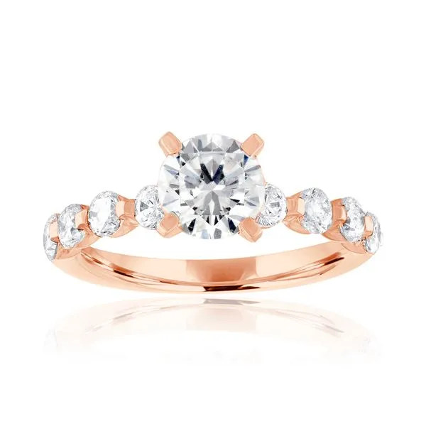 Round Diamond Imagine Set Engagement Ring Ambassador Diamond Jewelers Tucson, AZ