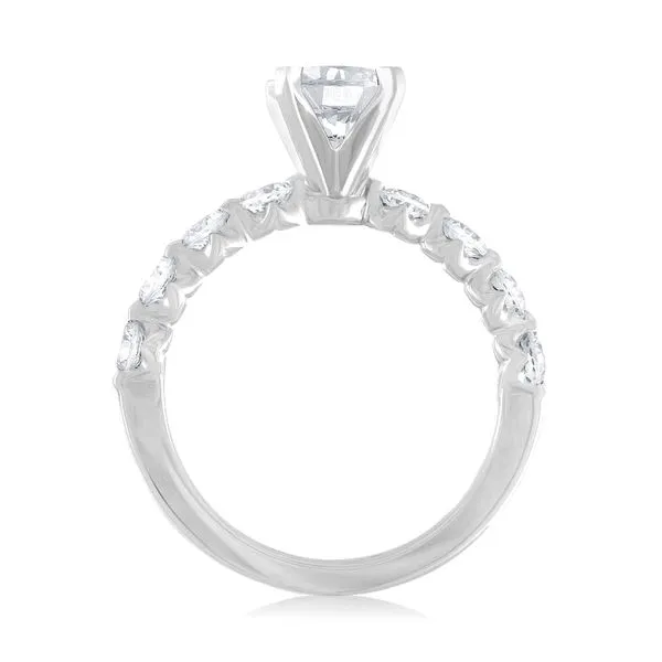 Round Diamond Imagine Set Engagement Ring Image 2 Ambassador Diamond Jewelers Tucson, AZ