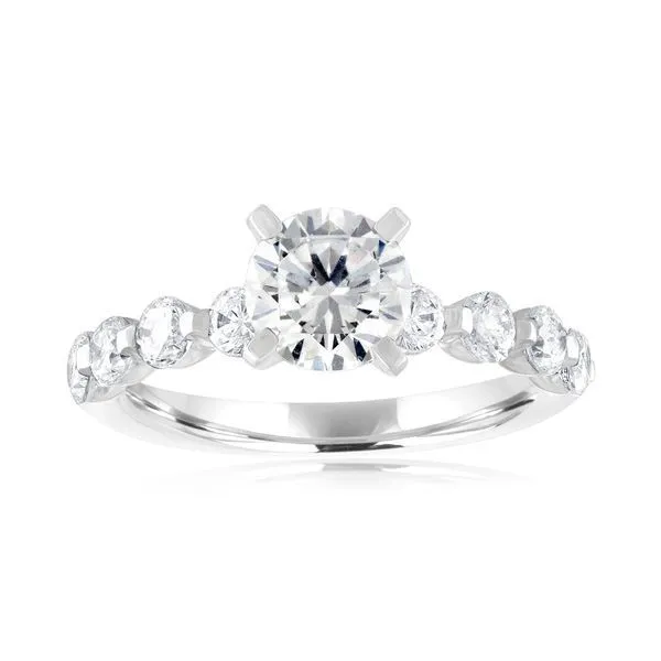 Round Diamond Imagine Set Engagement Ring Ambassador Diamond Jewelers Tucson, AZ