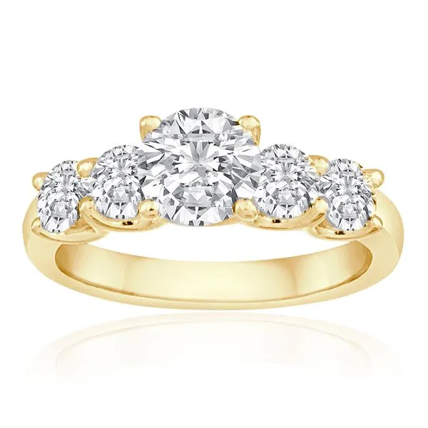 Round Diamond U-Prong Setting Ambassador Diamond Jewelers Tucson, AZ