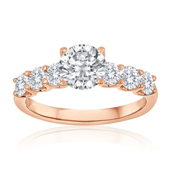 Round Diamond U-Prong Setting Ambassador Diamond Jewelers Tucson, AZ