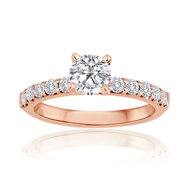 10 Stone Round Diamond Shared Prong Setting Ambassador Diamond Jewelers Tucson, AZ