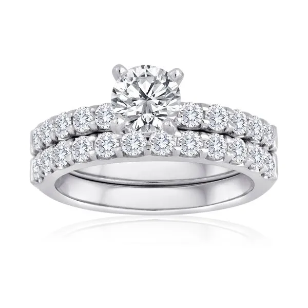 10 Stone Round Diamond Shared Prong Setting Image 2 Ambassador Diamond Jewelers Tucson, AZ
