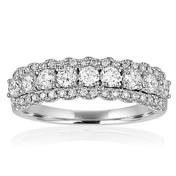 Round Diamond Halo Band Ambassador Diamond Jewelers Tucson, AZ