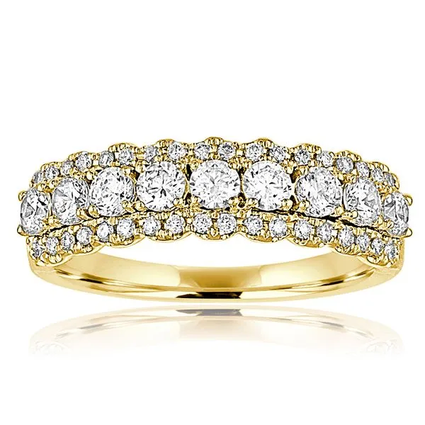 Round Diamond Halo Band Ambassador Diamond Jewelers Tucson, AZ