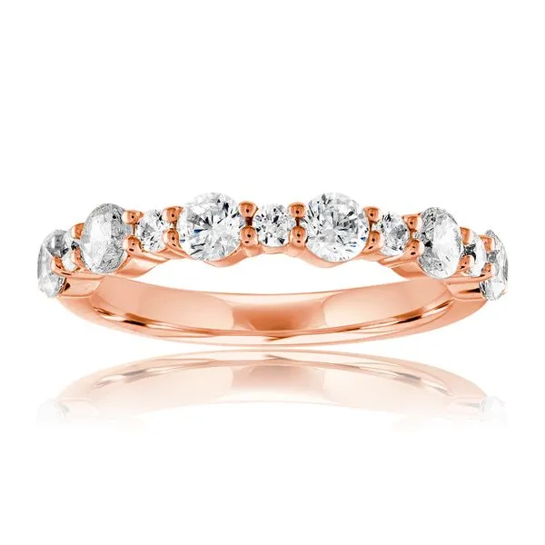 Round Diamond Alternating Size Anniversary Band Ambassador Diamond Jewelers Tucson, AZ