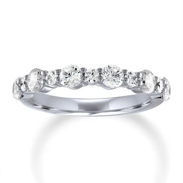Round Diamond Alternating Size Anniversary Band Ambassador Diamond Jewelers Tucson, AZ