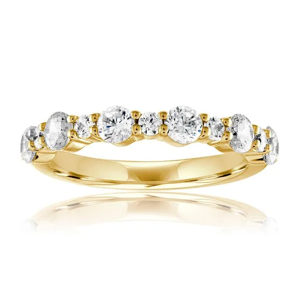 Round Diamond Alternating Size Anniversary Band Ambassador Diamond Jewelers Tucson, AZ