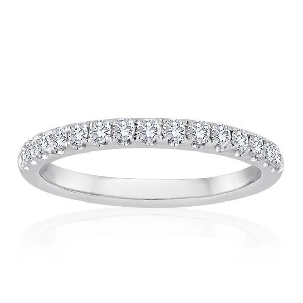 Round Diamond Pave Band Image 2 Ambassador Diamond Jewelers Tucson, AZ
