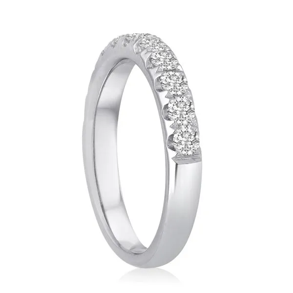 Round Diamond Pave Band Image 2 Ambassador Diamond Jewelers Tucson, AZ