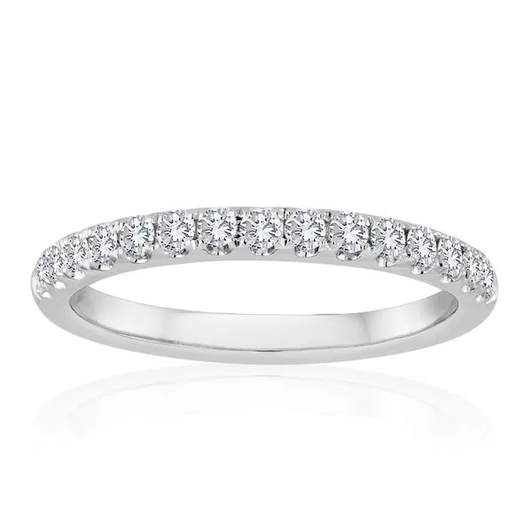 Round Diamond Pave Band Image 3 Ambassador Diamond Jewelers Tucson, AZ