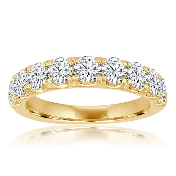 Round Diamond Split Prong Band Ambassador Diamond Jewelers Tucson, AZ