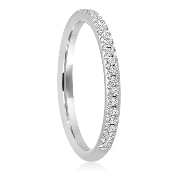 Round Diamond Pave Band Image 2 Ambassador Diamond Jewelers Tucson, AZ