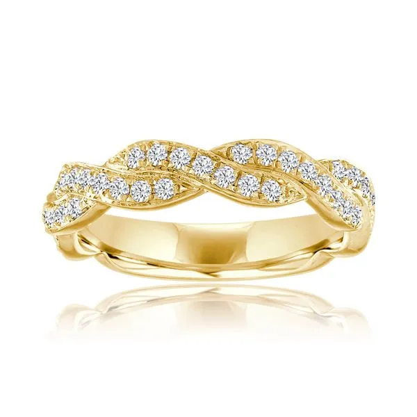 Braided Anniversary Band Ambassador Diamond Jewelers Tucson, AZ