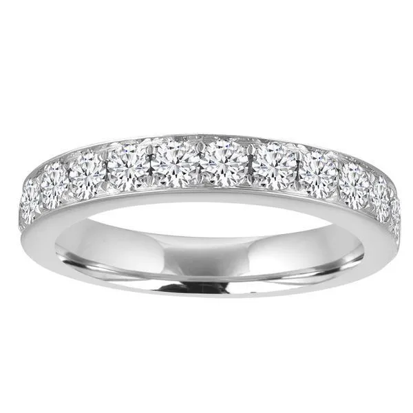 Round Diamond Bead Set Band Ambassador Diamond Jewelers Tucson, AZ