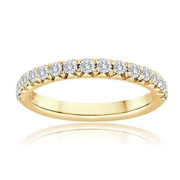 Round Diamond Fishtail Band S&E Jewelers Depew, NY