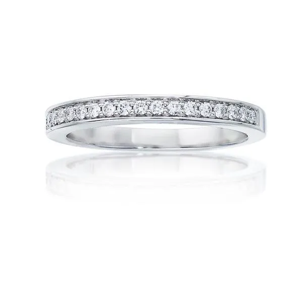 Round Diamond Pave Set Band Ambassador Diamond Jewelers Tucson, AZ