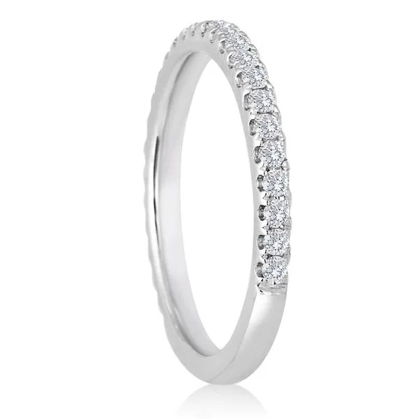 Round Diamond Pave Band Image 2 Ambassador Diamond Jewelers Tucson, AZ