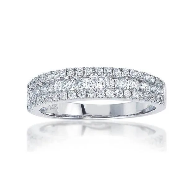 Round Diamond Pave Anniversary Band Ambassador Diamond Jewelers Tucson, AZ