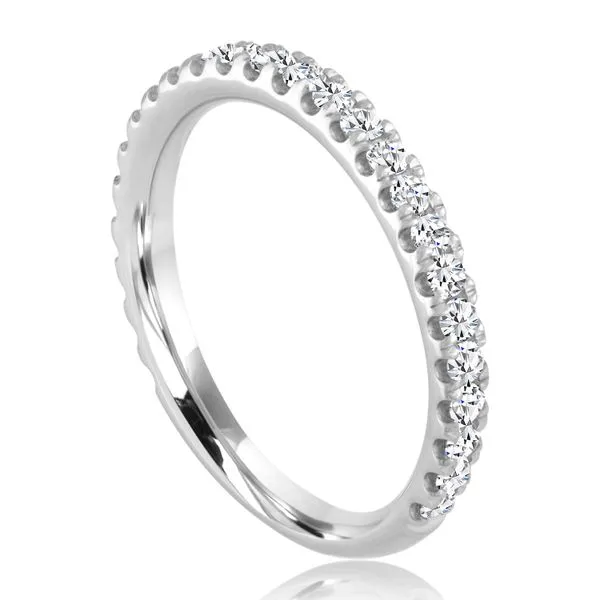Round Diamond Pave Band Image 2 Ambassador Diamond Jewelers Tucson, AZ