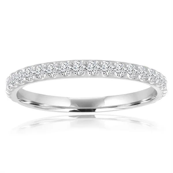 Round Diamond 3/4 of the way around Band Ambassador Diamond Jewelers Tucson, AZ